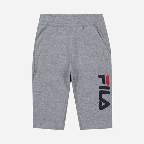 Fila Uno Warm Up Fleece Boy's Shorts - Grey,NZ 510-89361